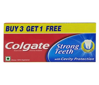 COLGATE STRONG TEETH TOOTHPASTE SET OF 4
